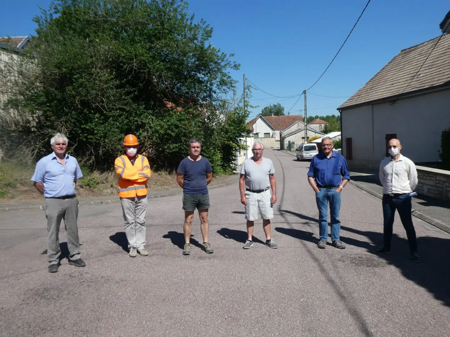RECEPTION DES TRAVAUX DE VOIRIE SUR LE SIVOM DE MONTIGNY-SUR-AUBE